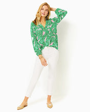 Load image into Gallery viewer, Elsa Silk Top - Conch Shell Pink Lets Go Bananas
