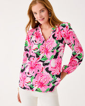 Load image into Gallery viewer, Elsa Silk Top - Onyx Party All The Time