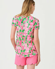 Load image into Gallery viewer, Etta Scoop Neck Top - Putting Green Hannah