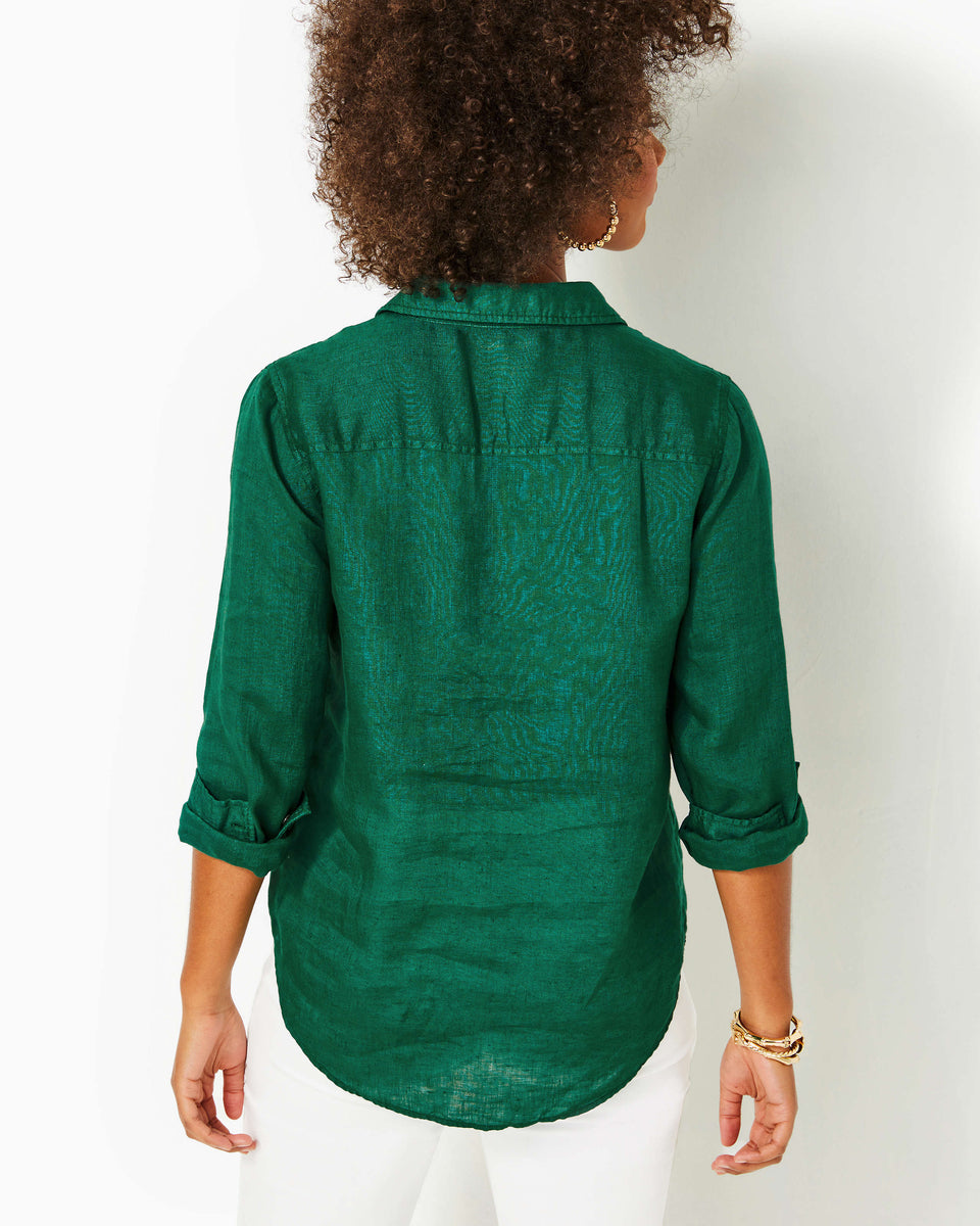 Sea View Button Down Evergreen X Evergreen The Islands A Lilly