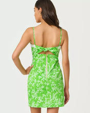Load image into Gallery viewer, Shelli Stretch Dress - Crocodile Green