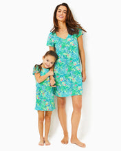 Load image into Gallery viewer, Girls Mini Cody Cotton Dress - Multi Via Parigi