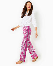 Load image into Gallery viewer, UPF 50+ 32" Grenada Knit Pant - Elderflower Blossom Lil Escape Plan Engineered Chillylilly