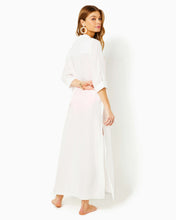 Load image into Gallery viewer, Natalie Linen Maxi Cover-Up - Resort White