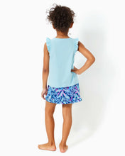 Load image into Gallery viewer, UPF 50+ Luxletic Girls Mini Anika Skort - Barton Blue Star Gazing