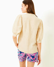 Load image into Gallery viewer, Mialeigh Linen Top - Sand Bar X Resort White