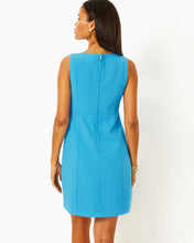 Load image into Gallery viewer, Trini Viscose Shift Dress - Lunar Blue