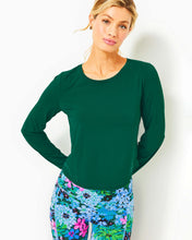Load image into Gallery viewer, UPF 50+ Luxletic Emerie Active Tee - Evergreen