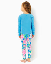 Load image into Gallery viewer, Girls Mini Emerie Cotton Tee - Lunar Blue