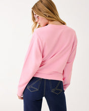 Load image into Gallery viewer, Ballad Cotton Sweatshirt - Multi Holiday Party Boat Embellishment