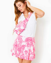 Load image into Gallery viewer, UPF 50+ Luxletic Malaga Skort - Resort White Pb Anniversary Toile Golf