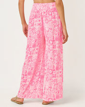 Load image into Gallery viewer, 30" Enzo Cotton Cover-Up Pant - Cherry Blossom Pink Lil Fleur De Lilly