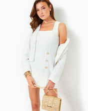 Load image into Gallery viewer, Kalinara Skirted Romper - Resort White Swirl Boucle