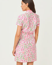 Load image into Gallery viewer, UPF 50+ Luxletic Love Active Dress - Conch Shell Pink Lil Sunny Daisies