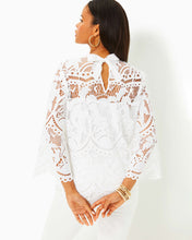 Load image into Gallery viewer, Oaklynn Tunic - Resort White Palms In Paradise Lace