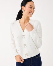 Load image into Gallery viewer, Ellorie Sweater - Coconut Paradise Rhinestones