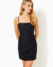 Load image into Gallery viewer, Maret Lace Dress - Noir Flora Corded Lace