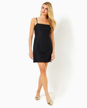 Load image into Gallery viewer, Maret Lace Dress - Noir Flora Corded Lace