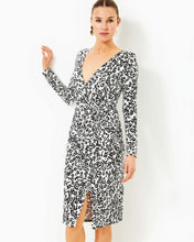 Load image into Gallery viewer, Odella V-neck Midi Dress - Coconut Lets Pawty