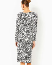 Load image into Gallery viewer, Odella V-neck Midi Dress - Coconut Lets Pawty
