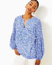 Load image into Gallery viewer, Laurelie Top - Martinique Blue Zee Bebe