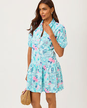 Load image into Gallery viewer, Bingley Dress - Day Dream Blue Cape Cod Destination
