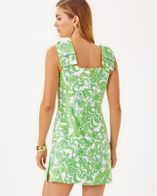 Load image into Gallery viewer, Anders Skirted Romper - Resort White Daffodil Hill