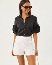 Load image into Gallery viewer, The Flower Lilly Shirt - Noir
