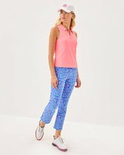 Load image into Gallery viewer, UPF 50+ Luxletic 28" Corso Kick Flare Pant - Sunwashed Blue Seacrets Golf