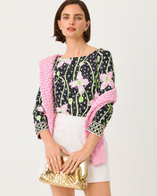 Load image into Gallery viewer, UPF 50+ Callison Top - Onyx Blushing Blooms Engineered Chillylilly
