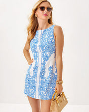 Load image into Gallery viewer, Jules Skirted Romper - Resort White Sunny Side Up Engineered Romper