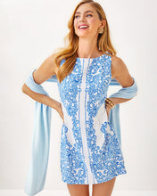 Load image into Gallery viewer, Jules Skirted Romper - Resort White Sunny Side Up Engineered Romper