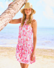 Load image into Gallery viewer, Dixi Dress - Resort White Lovely Long Stems