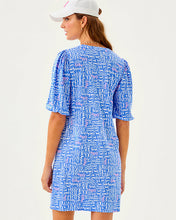 Load image into Gallery viewer, Colson Dress - Sunwashed Blue Seacrets