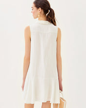 Load image into Gallery viewer, Ellowyn Linen Dress - Resort White