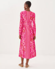 Load image into Gallery viewer, UPF 50+ ChillyLilly Zelena Dress - Sun Shell Pink Big Party Engineered Chillylilly