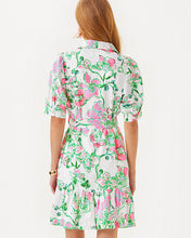Load image into Gallery viewer, Sashria Dress - Multi Oversized Orchids On The Avenue Allover