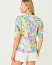 Load image into Gallery viewer, Brinelle Top - Multi Lilly Garden