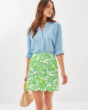 Load image into Gallery viewer, Tropper Mini Skirt - Resort White Daffodil Hill