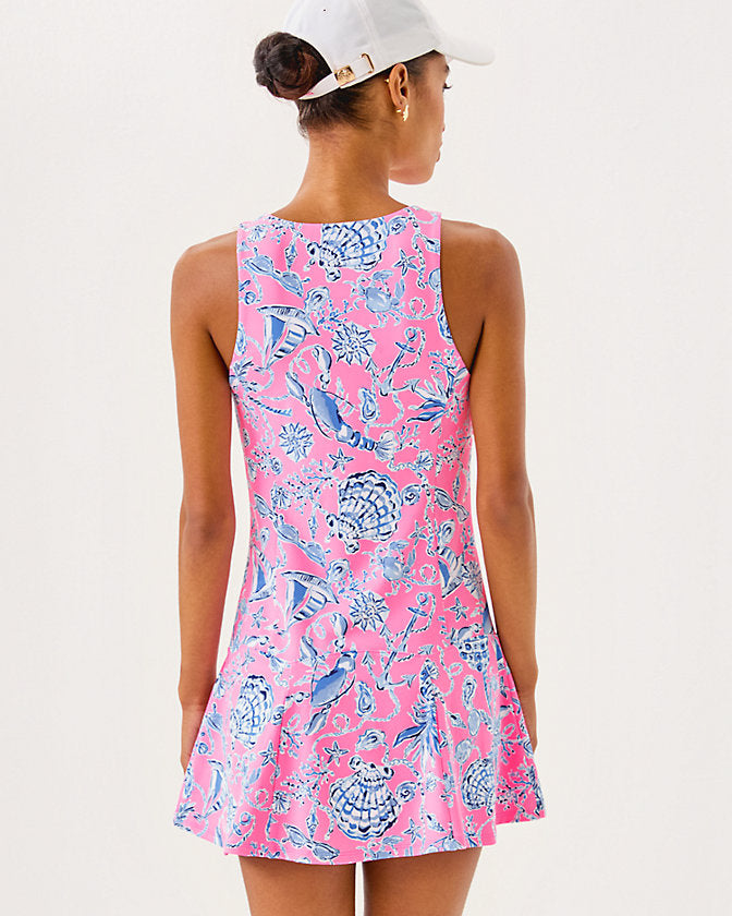 UPF 50+ Luxletic Westley Active Dress - Rousseau Pink Barefoot Beachco The Islands - A Lilly Pulitzer Signature Store UPF 50+ Luxletic Westley Active Dress - Rousseau Pink Barefoot Beachco The Islands - A Lilly Pulitzer Signature Store