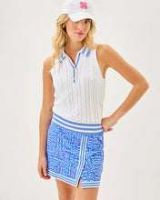Load image into Gallery viewer, UPF 50+ Luxletic 15" Monica Skort - Sunwashed Blue Seacrets Golf