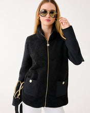 Load image into Gallery viewer, Helaina Sherpa Jacket - Noir