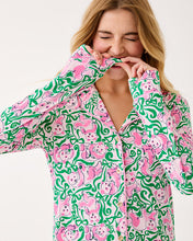 Load image into Gallery viewer, Brona Pajama Sleep Dress - Pink Quartz Panda N Bows