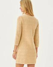 Load image into Gallery viewer, Rhysa Sweater Dress - Rattan Metallic Marl