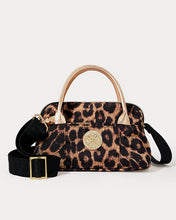 Load image into Gallery viewer, Kerrington Top Handle Mini Bag - Multi Leopard Faille Accessories