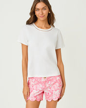 Load image into Gallery viewer, Clairmont Pearl Knit Top - Resort White