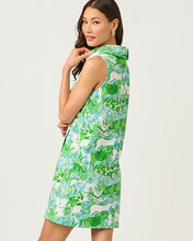 Load image into Gallery viewer, Payson Shift Dress - Capri Blue Galloping Gals