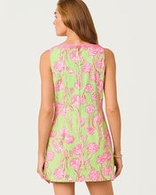Load image into Gallery viewer, Elanie Skirted Shift Romper - Pistachio Macaron Alina
