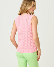 Load image into Gallery viewer, Brockton Crew Neck Sweater Tank - Conch Shell Pink