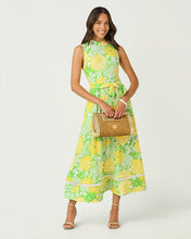 Load image into Gallery viewer, Colman Midi Dress - Crocodile Green Mumbo Jumbo